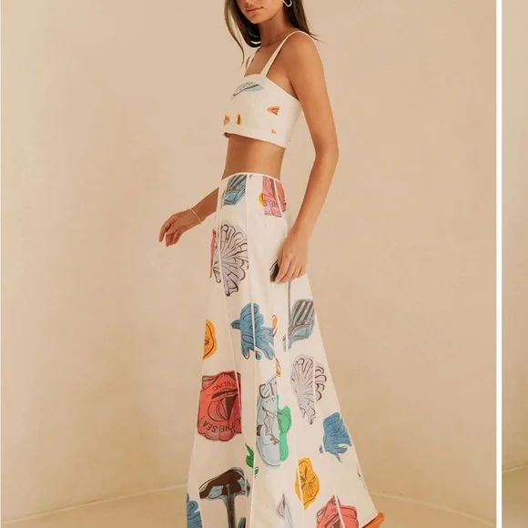 Sabo Skirt Audrey Skirt By The Sea Size XS New - Picture 2 of 7